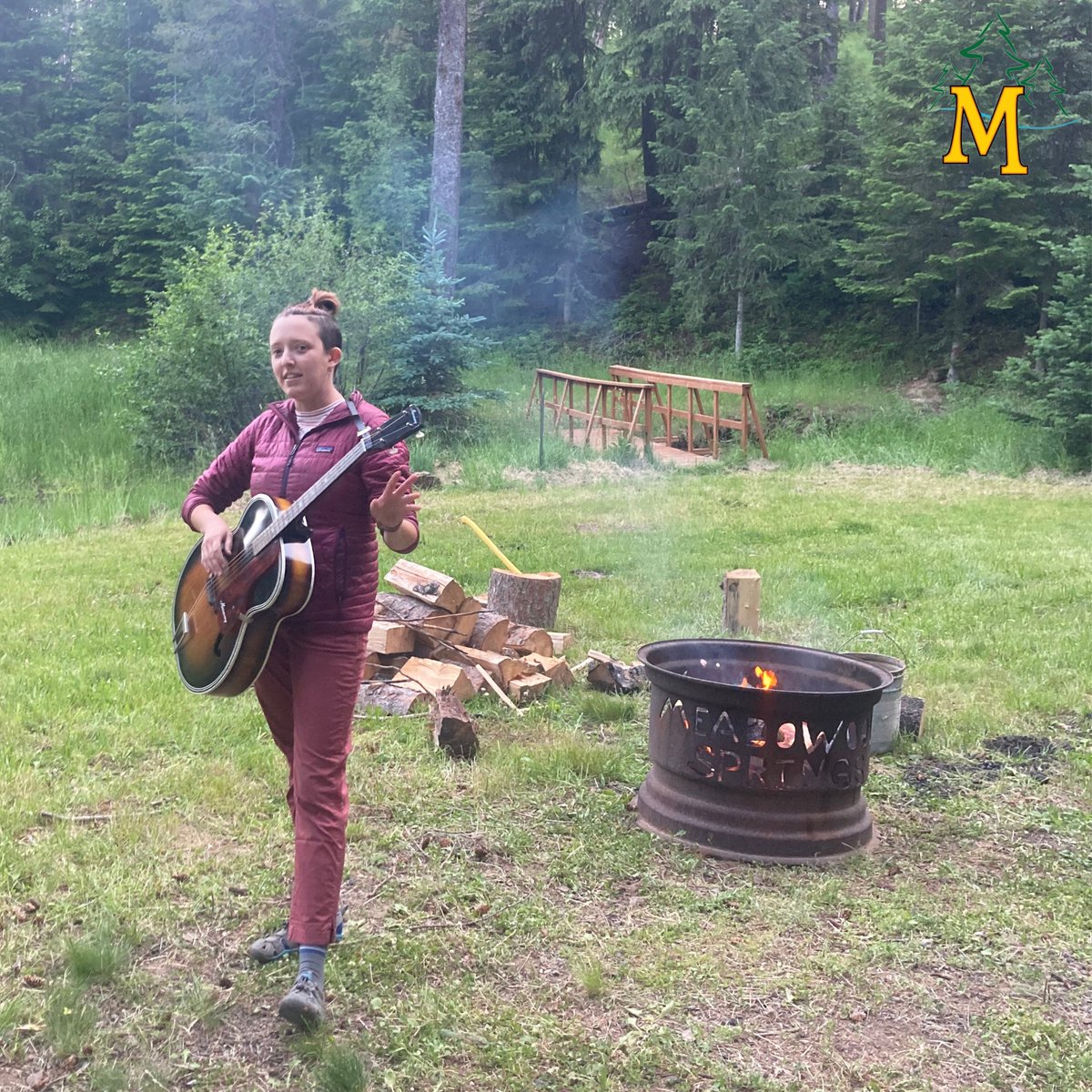 CampMeadowood's tweet photo. 🎶 Let's gather 'round the campfire and sing a campfire song! 🎶

#summercamp #speechcamp https://t.co/qL0tDx7j9a