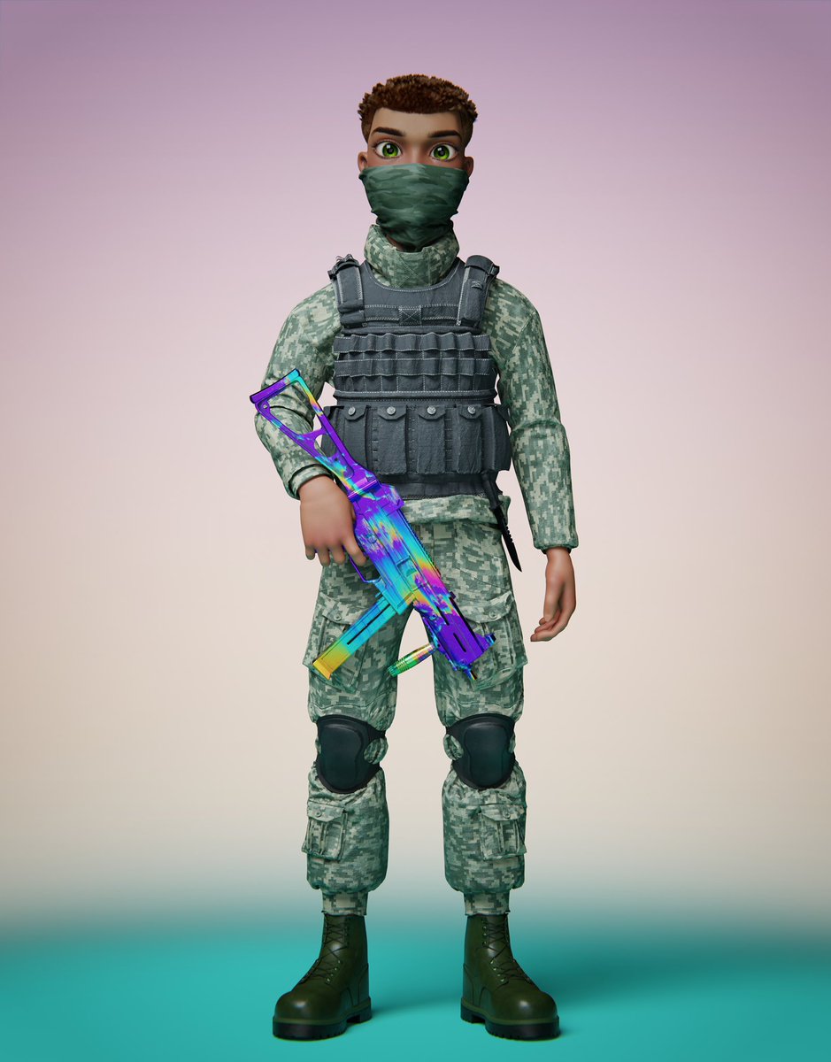 For us, it’s simple. #NFT art 💚

Some people will be lucky in the comments down below 👀

#ss3d #NFTCommunity #SolanaNFTs