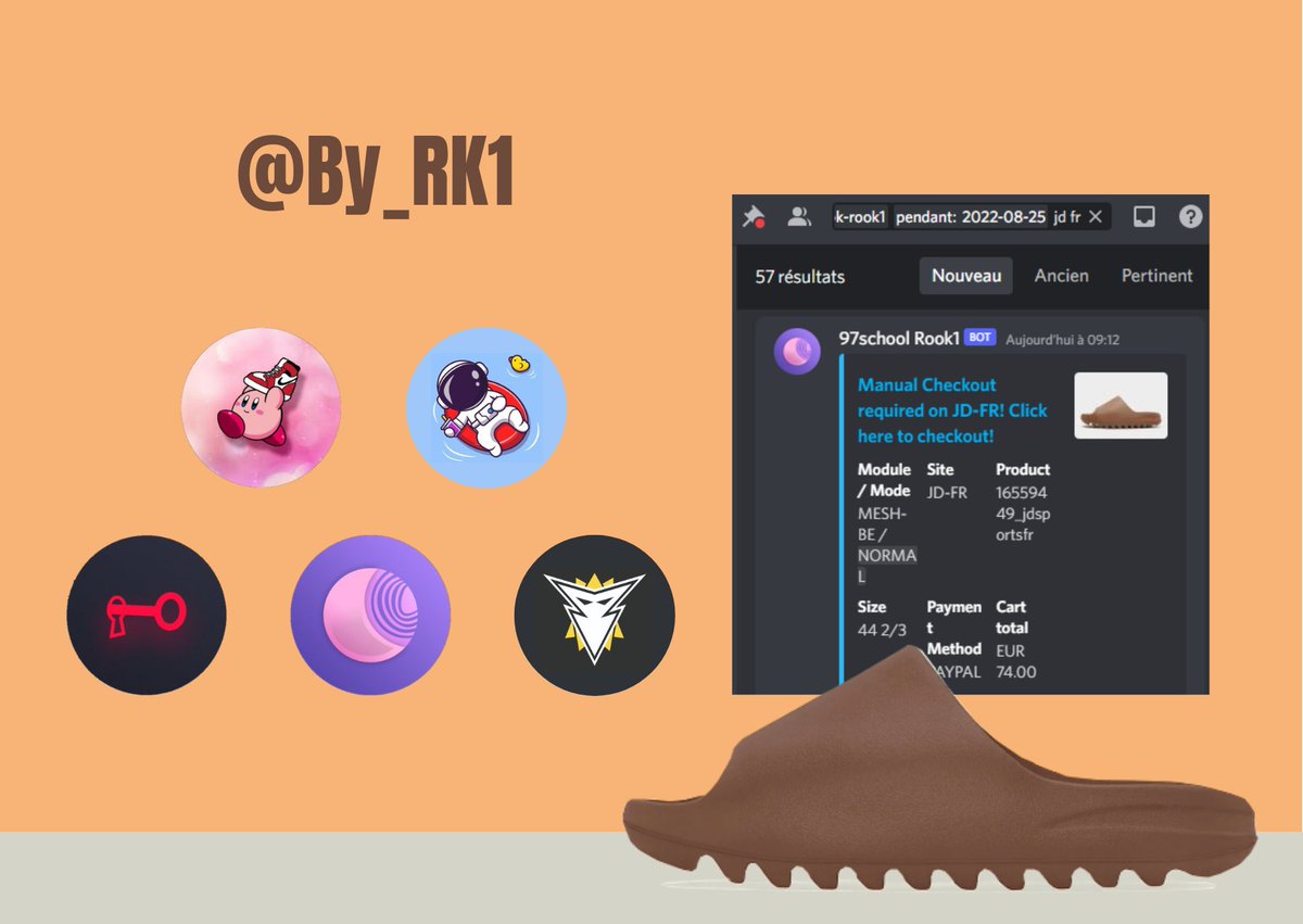nice drop with @MirageBots  

CG: <a href="/EscapeNotify/">Escape</a> 
PROXY : <a href="/TyphonPremium/">Typhon Premium</a> <a href="/kirbyproxy2021/">Kirby Proxy</a> 
BOT : @MirageBots 
TEACHER : <a href="/97checkout/">97mlk</a> 👨‍🍳