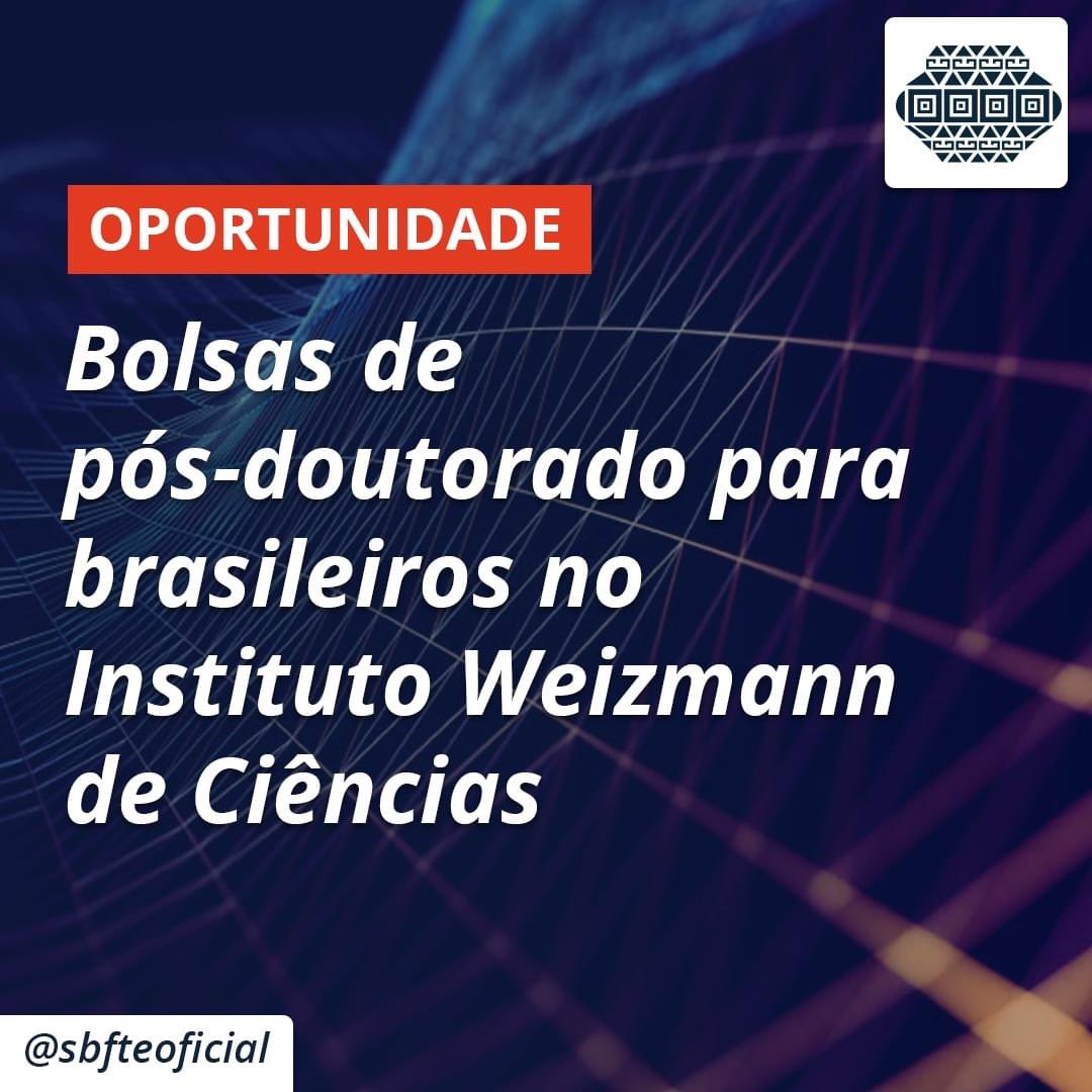 O Weizmann-IDOR Pioneer Science Fellowship Program, realizado no Instituto Weizmann de Ciências (WIS), está com inscrições abertas para bolsas integrais para candidatos brasileiros até 14 de outubro.