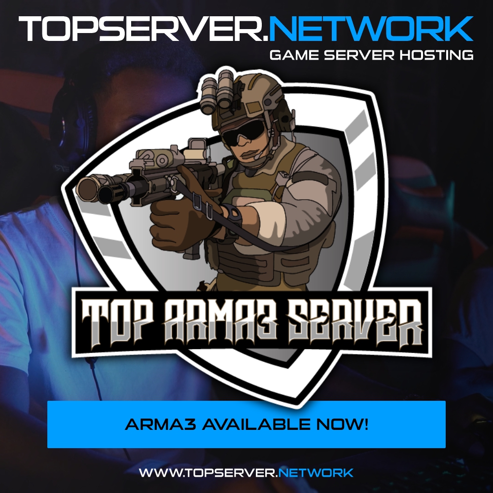 TopServerNetwor's tweet image. Looking for a new ARMA3 server host? 
topserver.network/arma3-server-h…
Check out our latest comparison lists and find the perfect host for your needs! 

#gameserver #gameservers  #gameserverhosting #gameserverhost #serverhosting #Arma3 #arma3server #arma3hosting