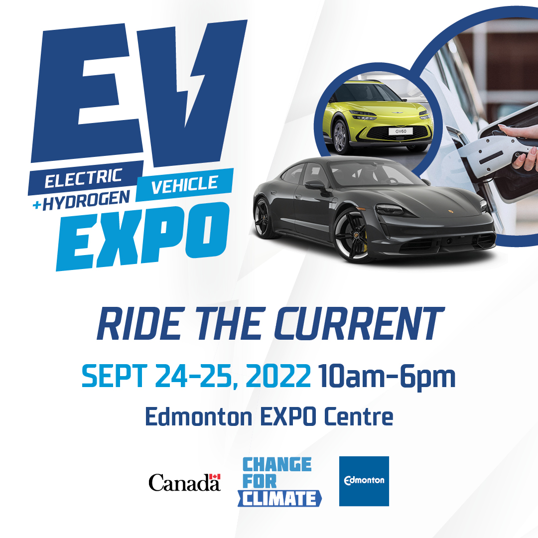 Check out the FREE <a href="/cityofedmonton/">City of Edmonton</a> Electric &amp; Hydrogen Vehicle Expo, Sept. 24-25 at the Edmonton EXPO Centre. EdmontonEVExpo.ca