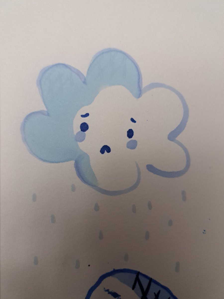 HetuJessica's tweet photo. Un petit nuage triste https://t.co/rlFQWj8UG2