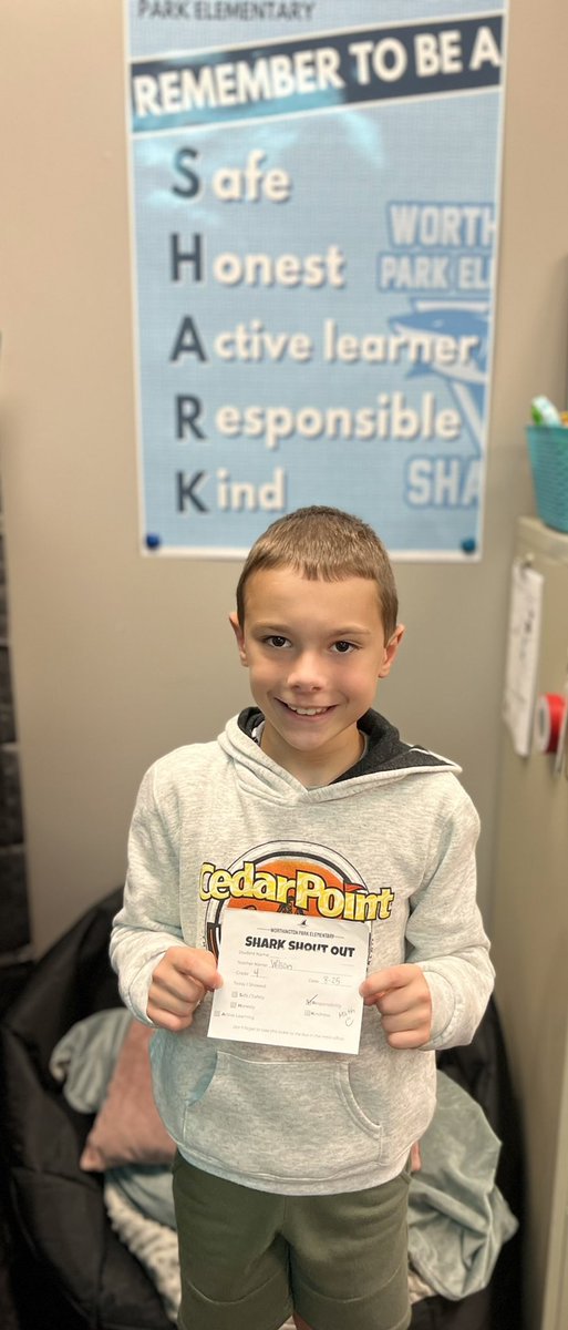Mrs_Dodge_'s tweet photo. The best way to end the day is with a 🦈 shout out! So proud of this guy! #itsworthit @WoParkSharks https://t.co/fiZNFfO3Kb