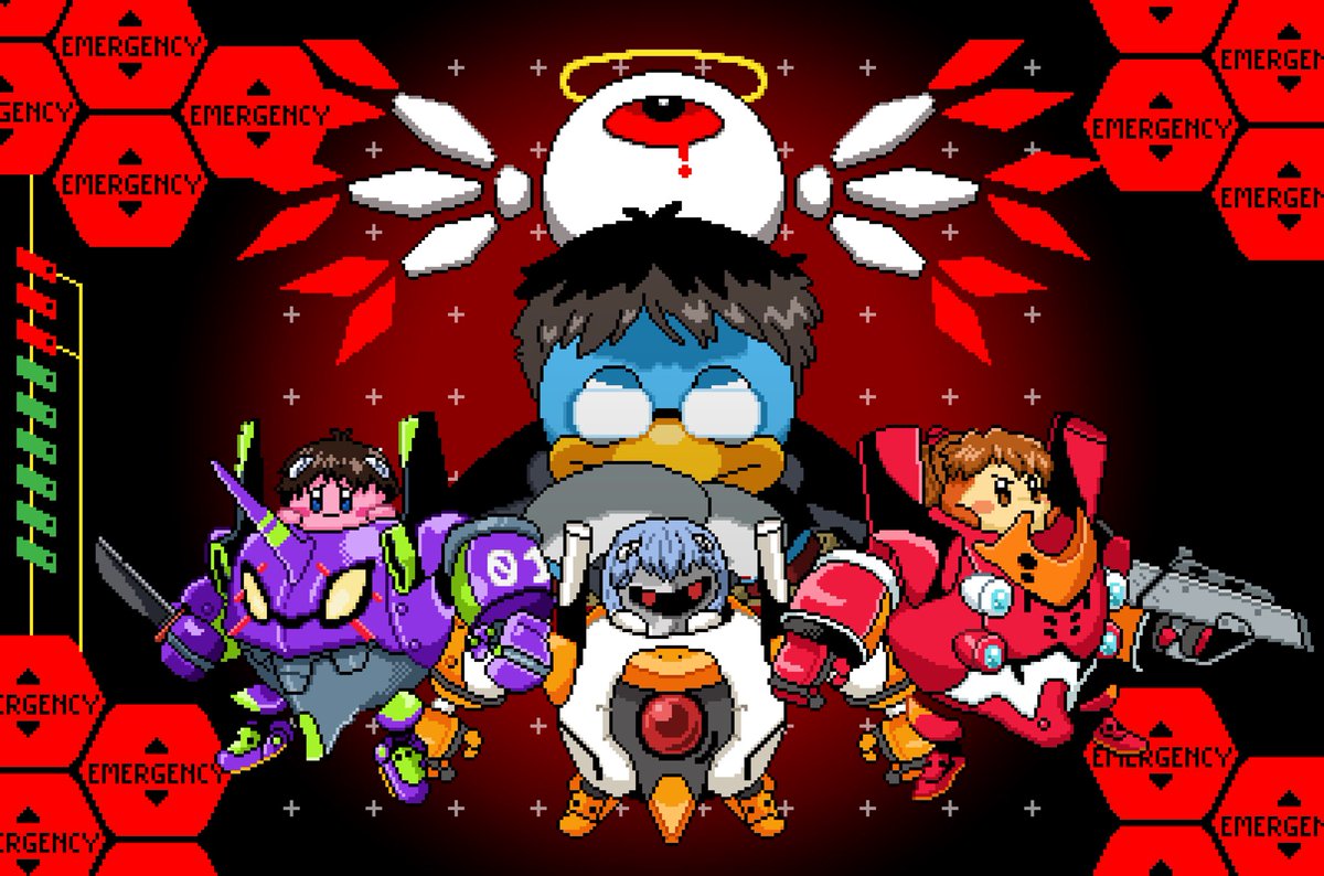 綾波レイ ,EVA初号機 ,碇シンジ(エヴァンゲリオン) ,渚カヲル ,惣流