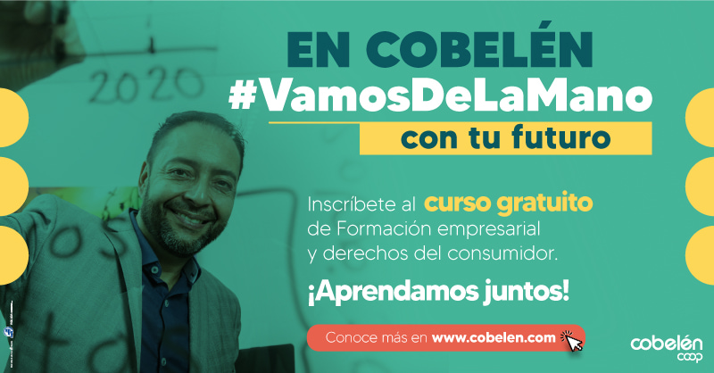 Stiven011891's tweet photo. Te invitamos a participar del curso gratuito: Formación empresarial y derechos del consumidor. 🤓🆓 Iniciamos el próximo 5 de septiembre, pero puedes inscribirte desde hoy en: https://t.co/kd3F59DqXd

#Cobelen #VamosPorTusSueños #CursoGratuito https://t.co/YOK9ETTf1p