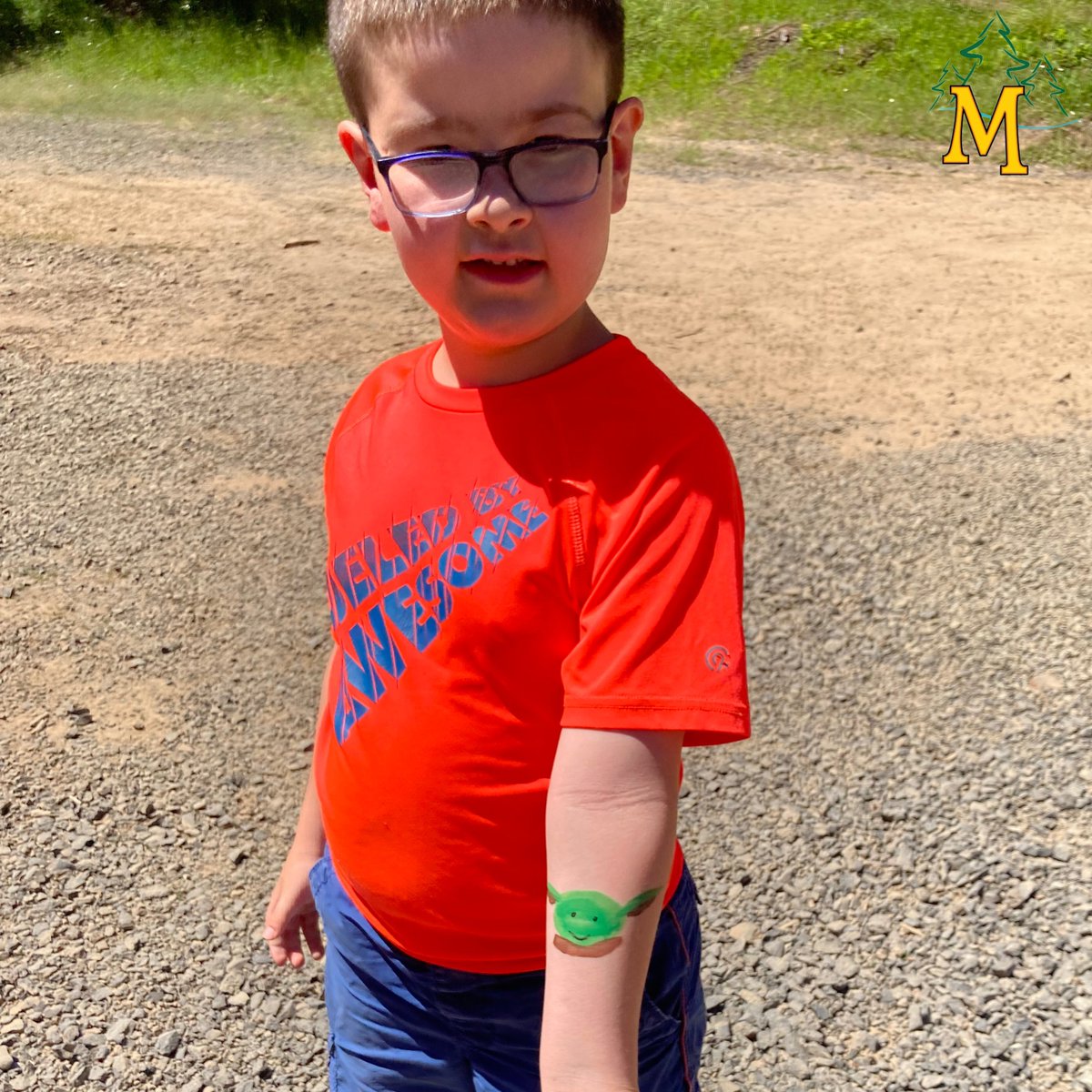 CampMeadowood's tweet photo. Celebrating Friday with some facepaint! What's your favorite facepaint design?

#summercamp #speechcamp https://t.co/LIRXPOKzh9
