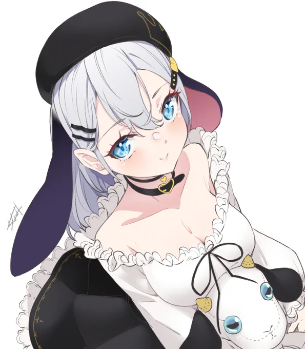 あおぎり高校の山黒音玄さんあおぎり高校のショート動画から知っていたのでどの衣装で描こうか迷いましたが丁度新衣装がお披露目されていて、推しポイントを聴きながら描きました。ヤギ君かわいいね… 