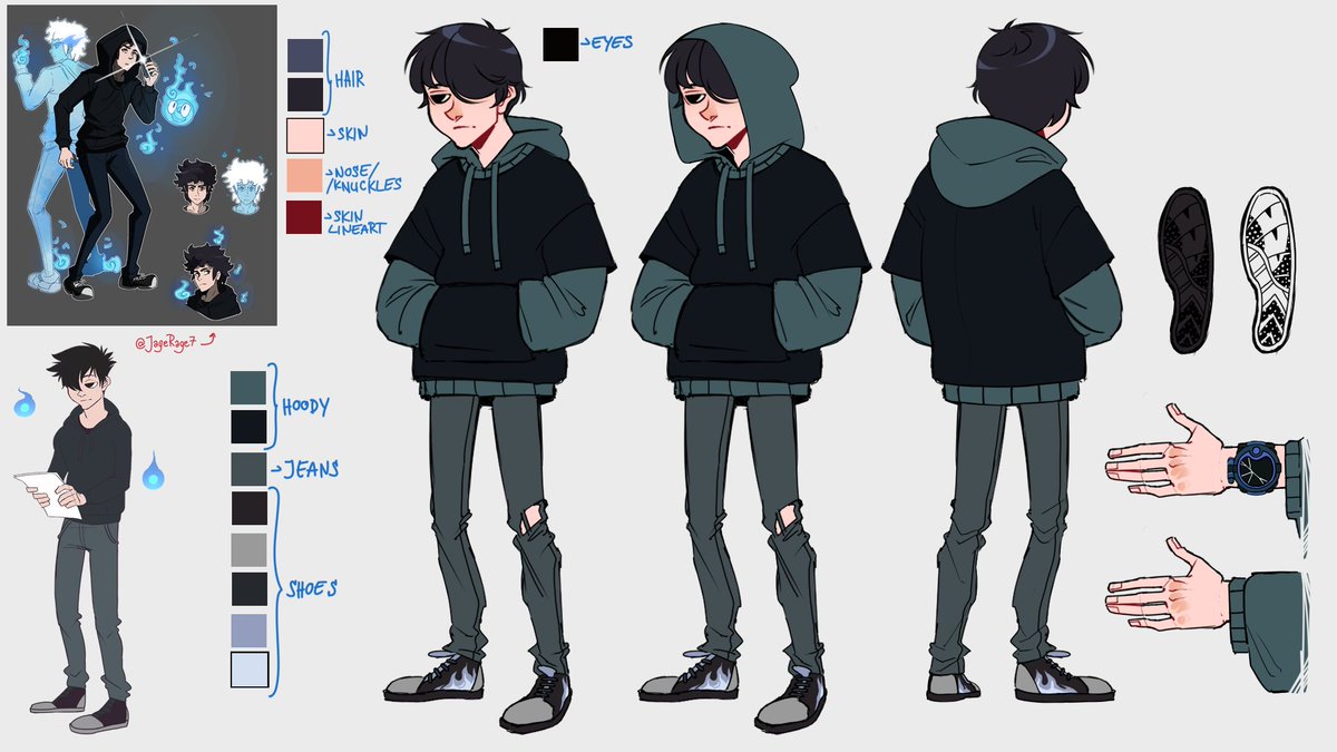 cryingwyvern's tweet photo. what if i tell you that Prime Defenders fan comic will be real? and me and Sel (@/ceilingstickers) been working hard on this?

what's that? the first designs of THE BOYS? https://t.co/etO5zldaYS