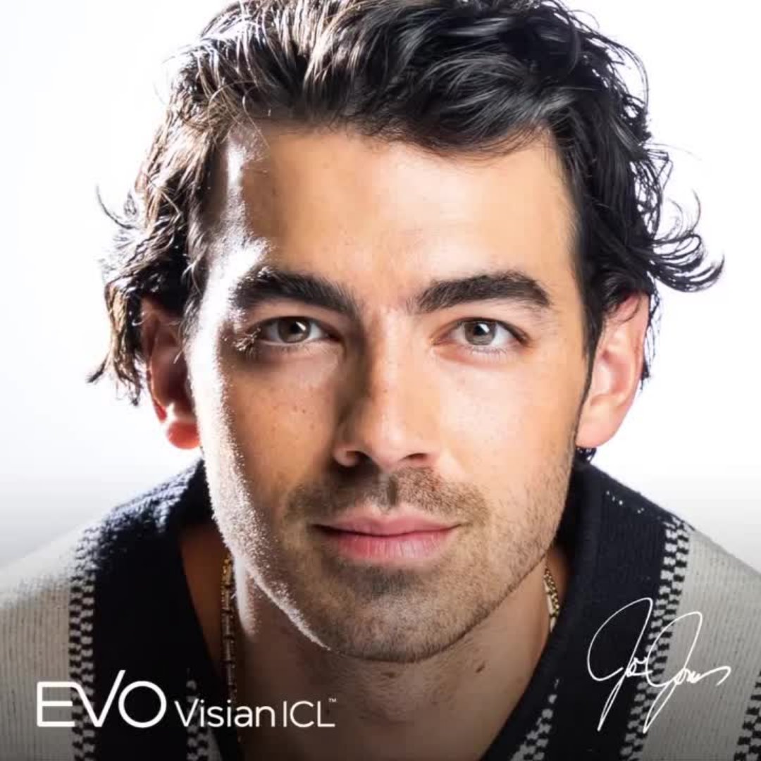 Have you seen Joe Jonas's campaign for EVO ICL? Swipe to see! 

"Everyone knows <a href="/joejonas/">J O E  J O N A S</a> – Global superstar, musician, and actor. What everyone might not know is that Joe has had nearsightedness nearly his whole life…until he found EVO ICL." - @evoicl