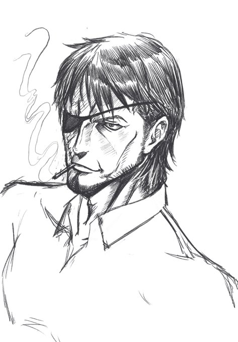 おはようございます😆

最近、女の子しか描いてなくておっさん成分が枯渇してたから、夜中にオリキャラのおっさん描いてたら顔だけで力尽きて寝落ちしてたFUDOUですw 