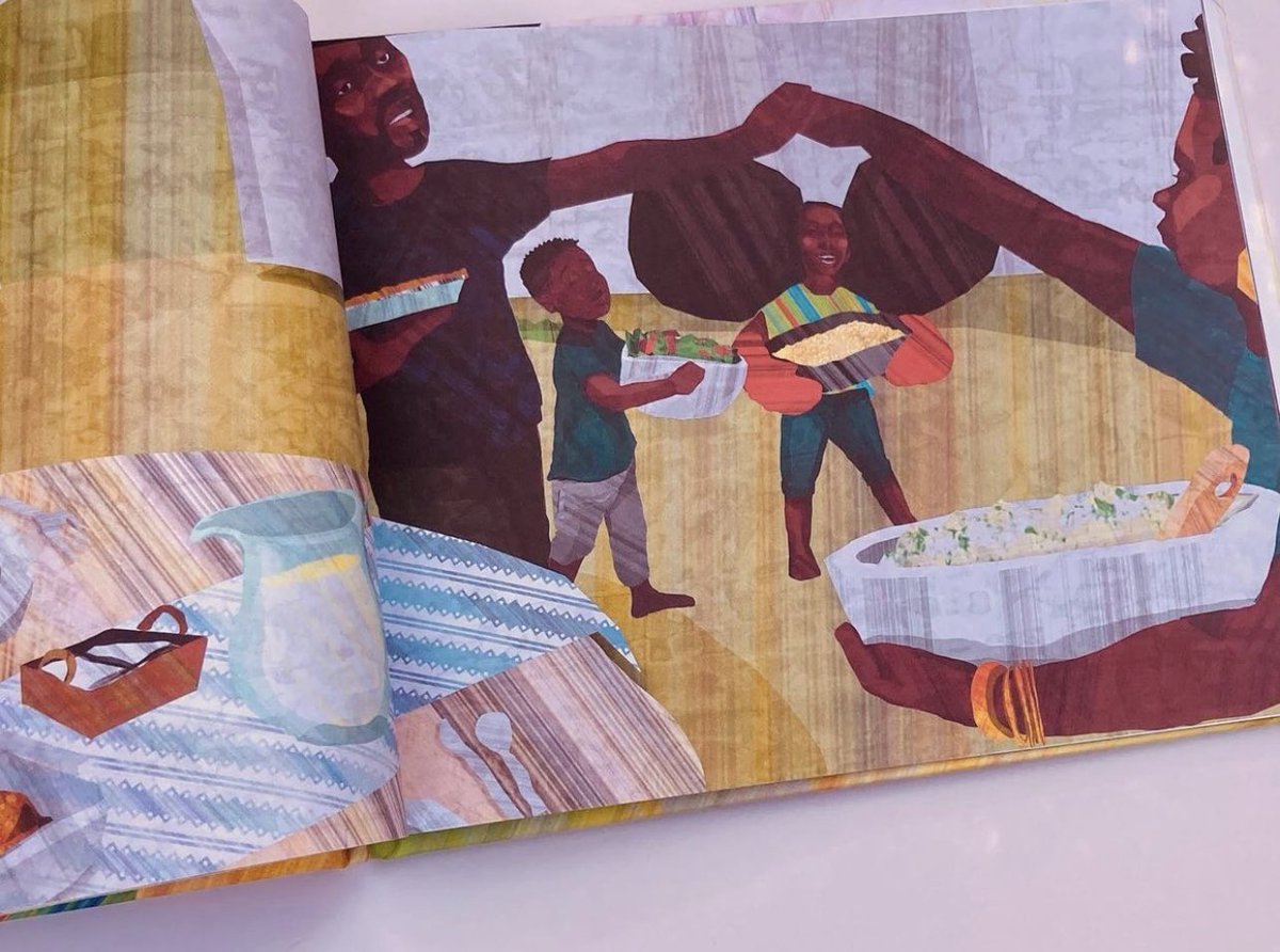 kindredwisdom's tweet photo. Fam💕 Pots is full of rhythm and soul! Dig in &amp; read all about it! Now Available at https://t.co/cXGgSNB07u and other online book retailers! 
@diversebooks @whble_works @blackbkreleases @Bookshop_Org @Readby4th @TurningpageSC @IdasBooks @FreeLibFriends @levarburton https://t.co/flSHPQpIuI