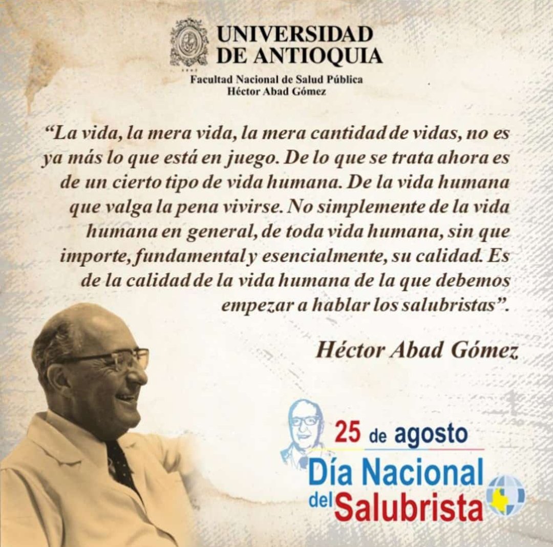 DoraVivanco's tweet photo. A mis querid@s colegas un abrazo en nuestro día y el recordatorio de seguir trabajando por la salud pública, desde las diversidades, la integralidad, los territorios y la equidad. #Salubrista #FNSP #UdeA 🖤 https://t.co/naUFOFfKeo