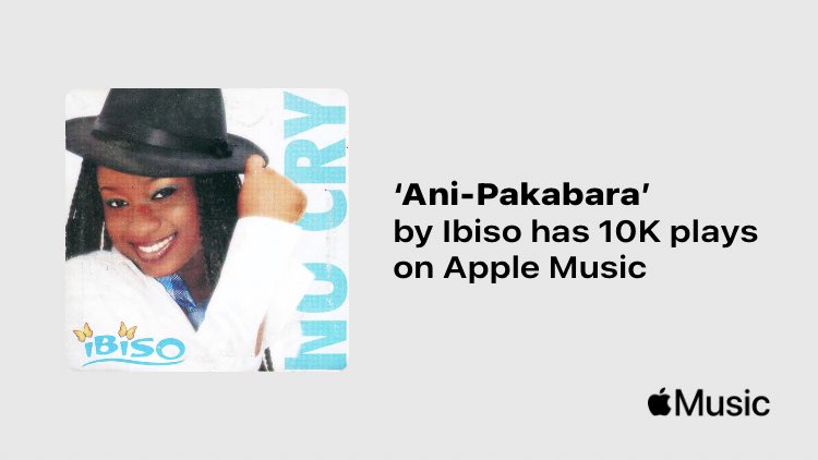 iamibisoedwards's tweet photo. Just passed a new Milestone on @AppleMusic. Thanks for listening!
https://t.co/mzBZ5vtusX https://t.co/AoUcKUqYkr