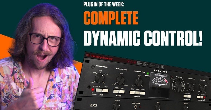 EventideAudio's tweet photo. Capable of much more than your run-of-the-mill compressor, watch as @Radium_Media shows off "the most intense dynamics processor EVER," the Omnipressor®.
Less than 1 week left to get the #Omnipressor plug-in for just $39 at https://t.co/lHQ93Ey76T!