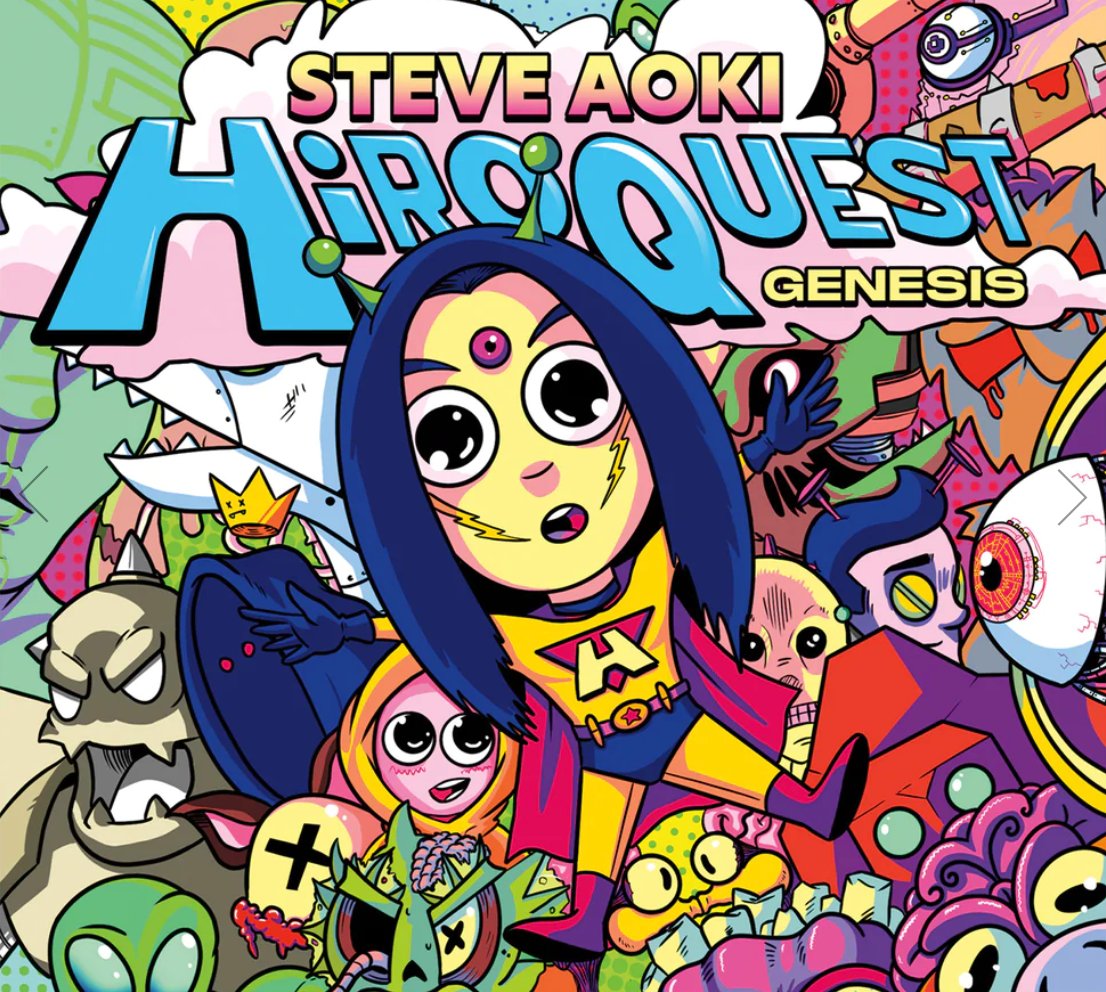 HiROQUEST, the newest album from @SteveAoki, is dropping September 16th. 🗓Mark your calendars and follow for more information about this brand-new multi-pronged project.
