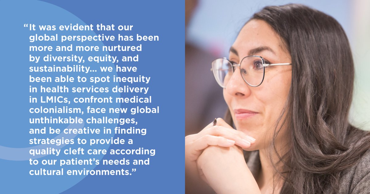 Smiletrain's tweet photo. We asked some members of the Smile Train team to reflect on their #Cleft22 experience. Here is what Senior Program Manager, Mexico, Central America, &amp; Caribbean Andrea Anaya Cetina had to share! https://t.co/BeGQU2lOqd