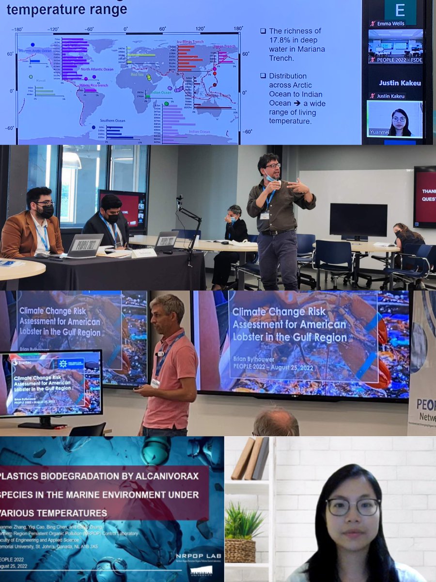 people_ntwrk's tweet photo. Our final technical sessions – Thank you to our session chaires Drs. Kripa S. Singh, Justin Kakeu, and Yulin Hu, and fantastic presenters sharing new findings on wastewater treatment, environmental biotechnology, and climate change adaption. Stay tuned for the closing ceremony! https://t.co/cMHdSqx0gH
