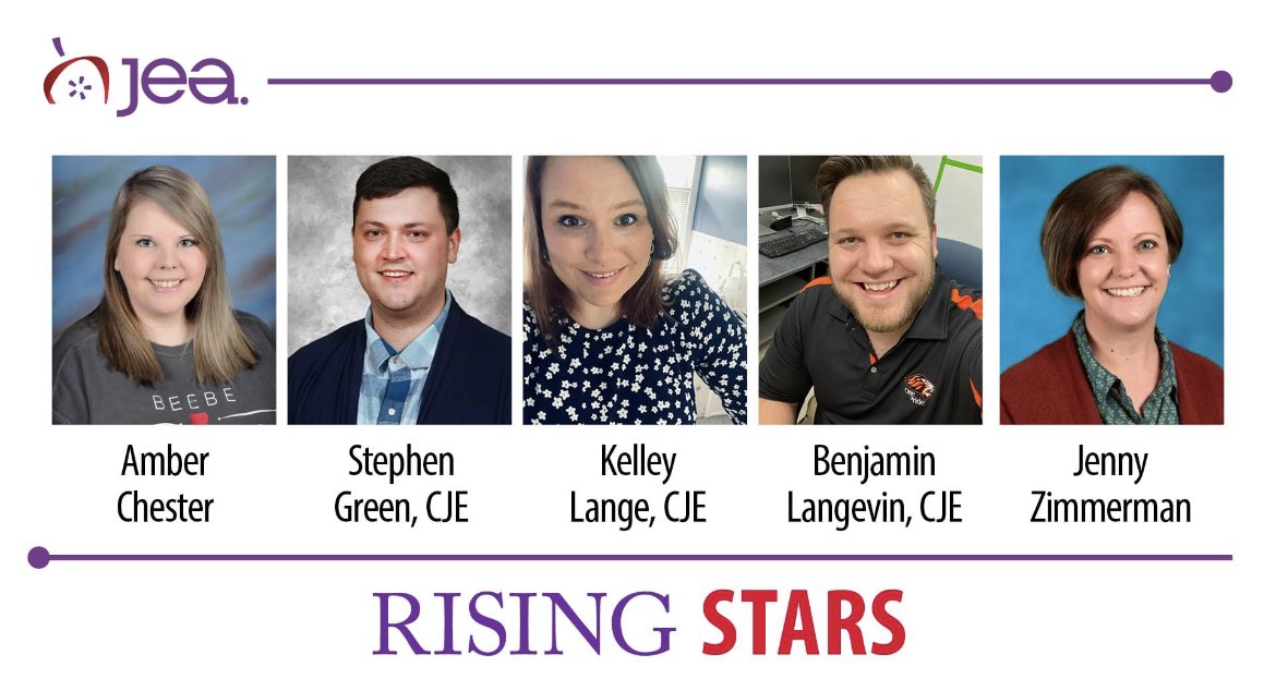 GloverHollyD's tweet photo. Congratulations to Amber Chester for being named one of five Rising Star Educators in the nation from the Journalism Education Association! Way to represent Beebe Schools and Arkansas! ❤️ #BPRD #CTE @Beebe_Schools @ambercrum79 @EdDcte @nationalJEA  https://t.co/gnIGvYtnmr https://t.co/C1DLSlJ84G
