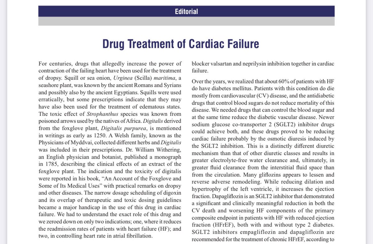 Drug treatment of cardiac failure 📌onlineacc.org/article.asp?is… #Drug #treatment of #cardiac #failure