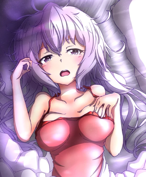 朝の目覚め #pixiv  #シンフォギア #雪音クリス #イラスト #絵柄が好みって人にフォローされたい 