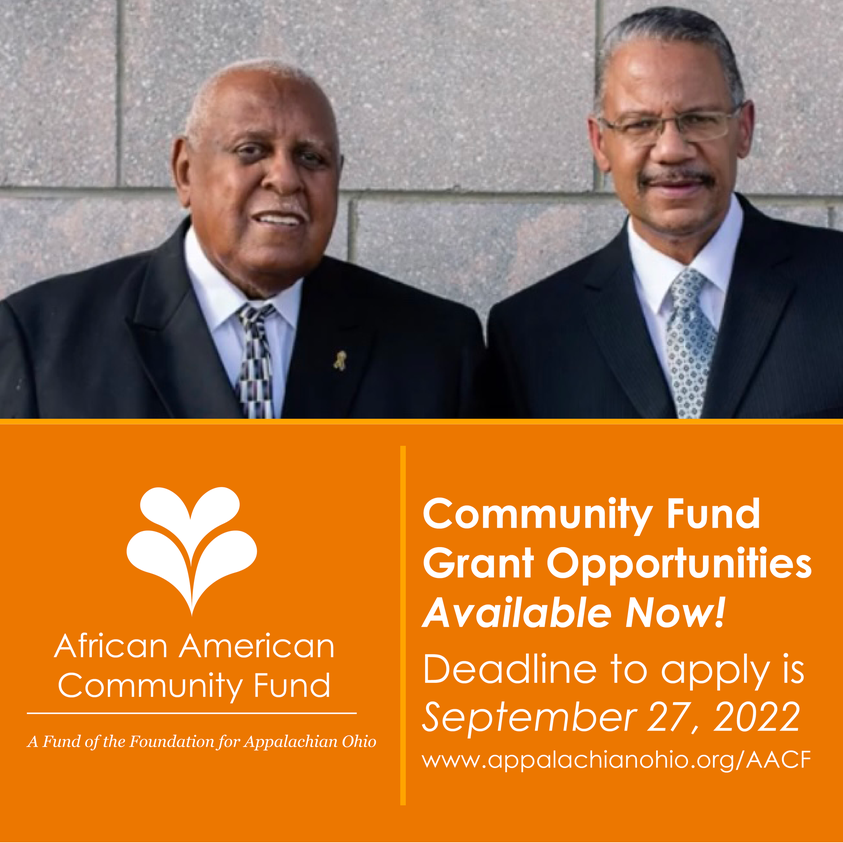 African American Community Fund
Supporting Black-led and Black-serving organizations in Appalachian Ohio. Click here: appalachianohio.org/grow/funds/fun…