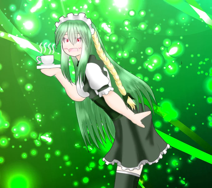 おはなのねん!なんかメイドになる呪いを受けたのでメイドになりましたのねw 