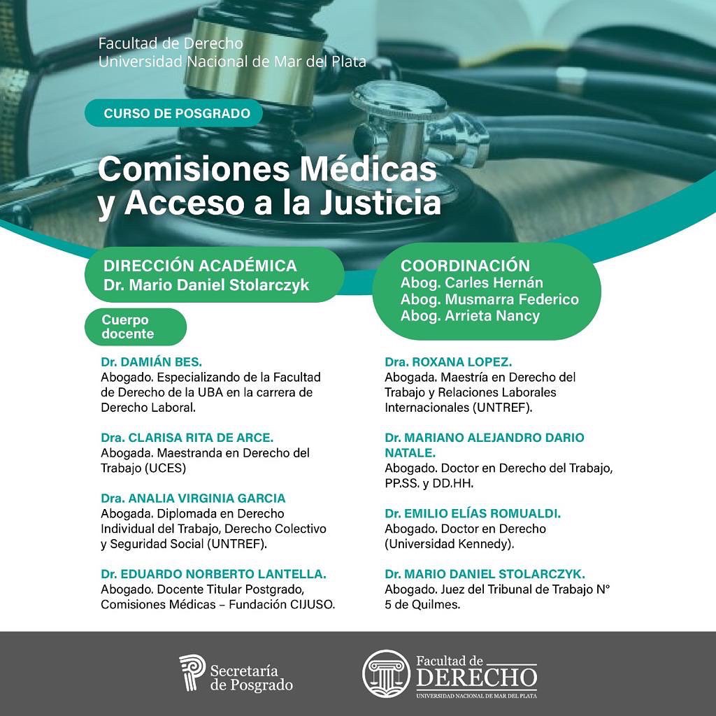 ¡Novedad! Explorá los diversos cursos de posgrado que próximamente dictará nuestra facultad. 

ℹ️ Consultas e inscripciones vía correo electrónico a posgrado.der@gmail.com