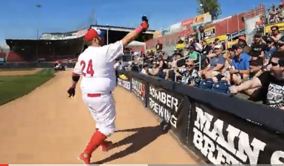 NEWWrestlingInc's tweet photo. It's the 3rd inning already and time for the farewell tour for Allan Jepsen who enters a Triple Threat match at historic Nat Bailey Stadium against both Parm Singh Mann and the Wrestling Genius, Daniel Makabe. #NEW8 #NationExtremeWrestling 

WATCH: https://t.co/X8zr002vir https://t.co/bV09ZEpYST