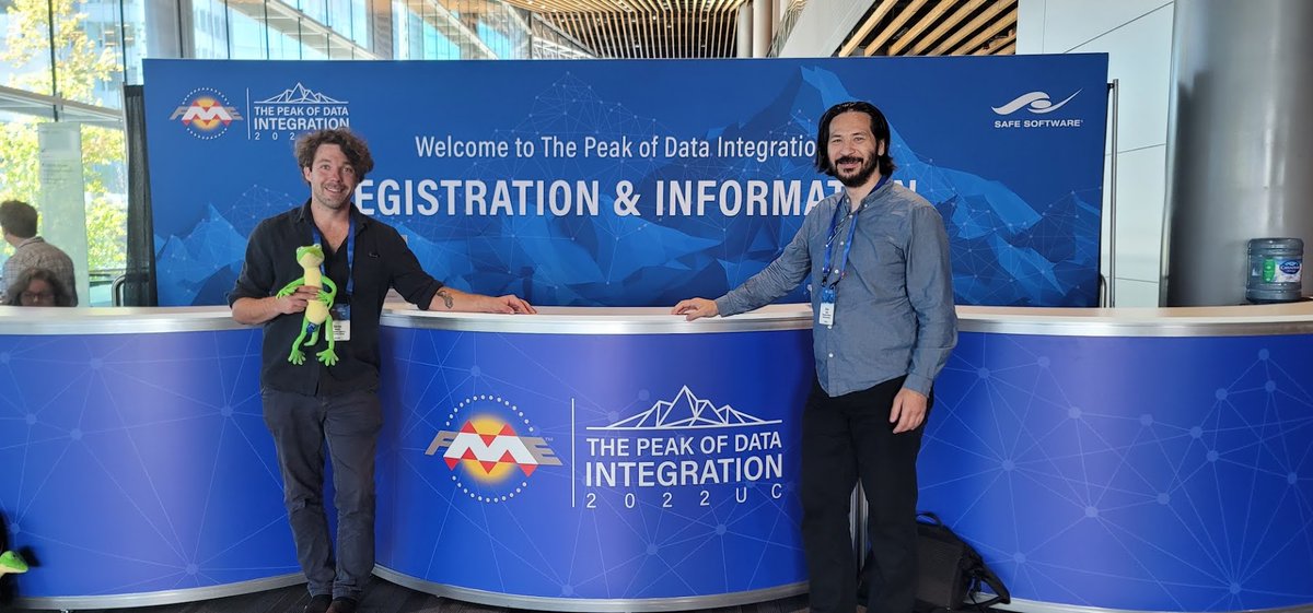 Integrated Cadastral Information Society (@icisinfo) on Twitter photo Enjoying Day 2 of #FMEUC22. If you spot Darren and Brian, say hi!
<a href="/SafeSoftware/">FME Data Integration</a> #FME #FMEdata #FMEdataintegration #DataIntegrationEvent #TechEvents2022 #collaboration Enjoying Day 2 of #FMEUC22. If you spot Darren and Brian, say hi!
<a href="/SafeSoftware/">FME Data Integration</a> #FME #FMEdata #FMEdataintegration #DataIntegrationEvent #TechEvents2022 #collaboration