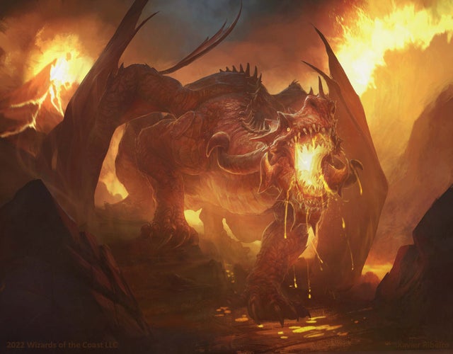 「Ragefire Hellkite by Xavier Ribeiro 」|Benのイラスト