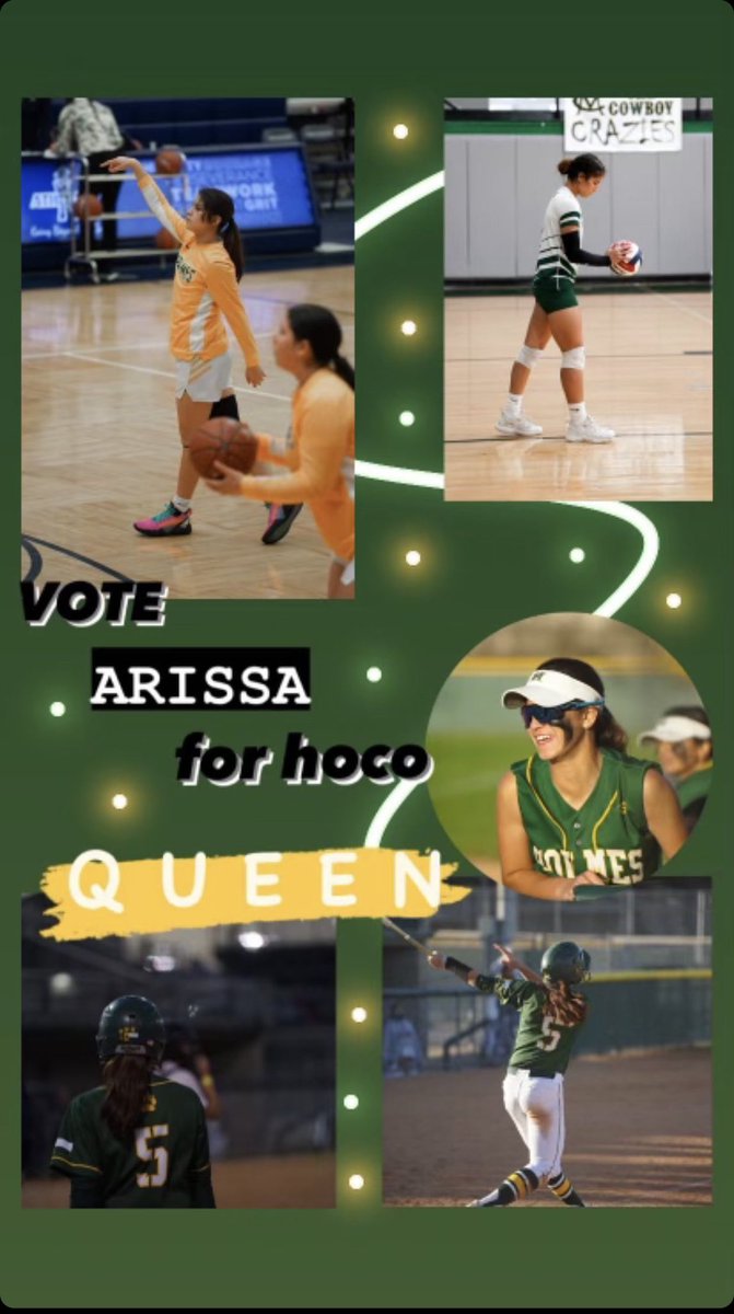 arissagarcia1's tweet photo. I’m running for HOCO Queen! Make sure to cast your vote!! @Holmes_VB @ladyhuskybb @SoftballHolmes #VoteArissa #HFND #HHS #HolmesHS #hoco #GoHuskies https://t.co/ZBlfjAz8WB
