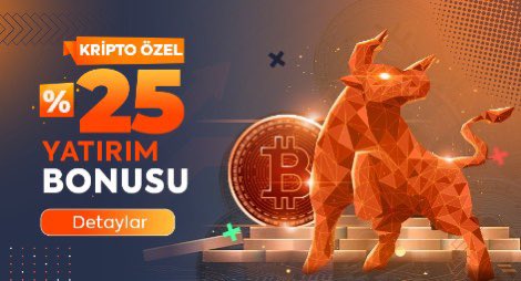 kullanmayanlar's tweet photo. MATADORBET KRİPTO YATIRIM BONUSU!

🎁 %25 TÜM KRİPTO PARALARDA GEÇERLİ

❌ÇEVRİM ŞARTI YOK!

KAMPANYA DETAYLARI İÇİN PROFİLDEN GİRİŞ VE KAYIT YAPABİLİRSİNİZ. https://t.co/5oSSBuy5UI