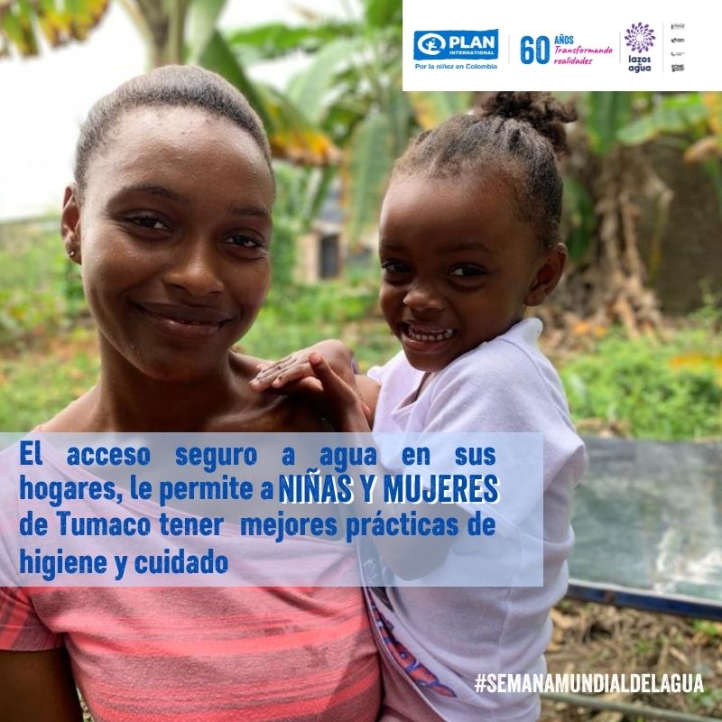 FundacionPlan's tweet photo. Hoy, luego de las intervenciones realizadas en el marco del proyecto Agua para #ConvidArte, 6.176 mujeres y niñas que habitan los siete barrios de intervención en zona urbana, cuentan con agua en sus viviendas gracias a la conexión al sistema de acueducto.
#SemanaMundialdelAgua https://t.co/dO9ZrjZSYb