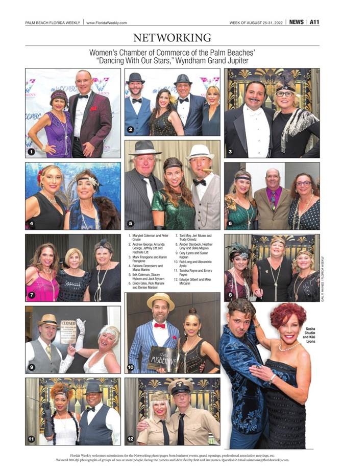 Thank you Palm Beach Florida Weekly for your support and always stunning pictures! Dancing With Our Stars Season 4!
palmbeach.floridaweekly.com