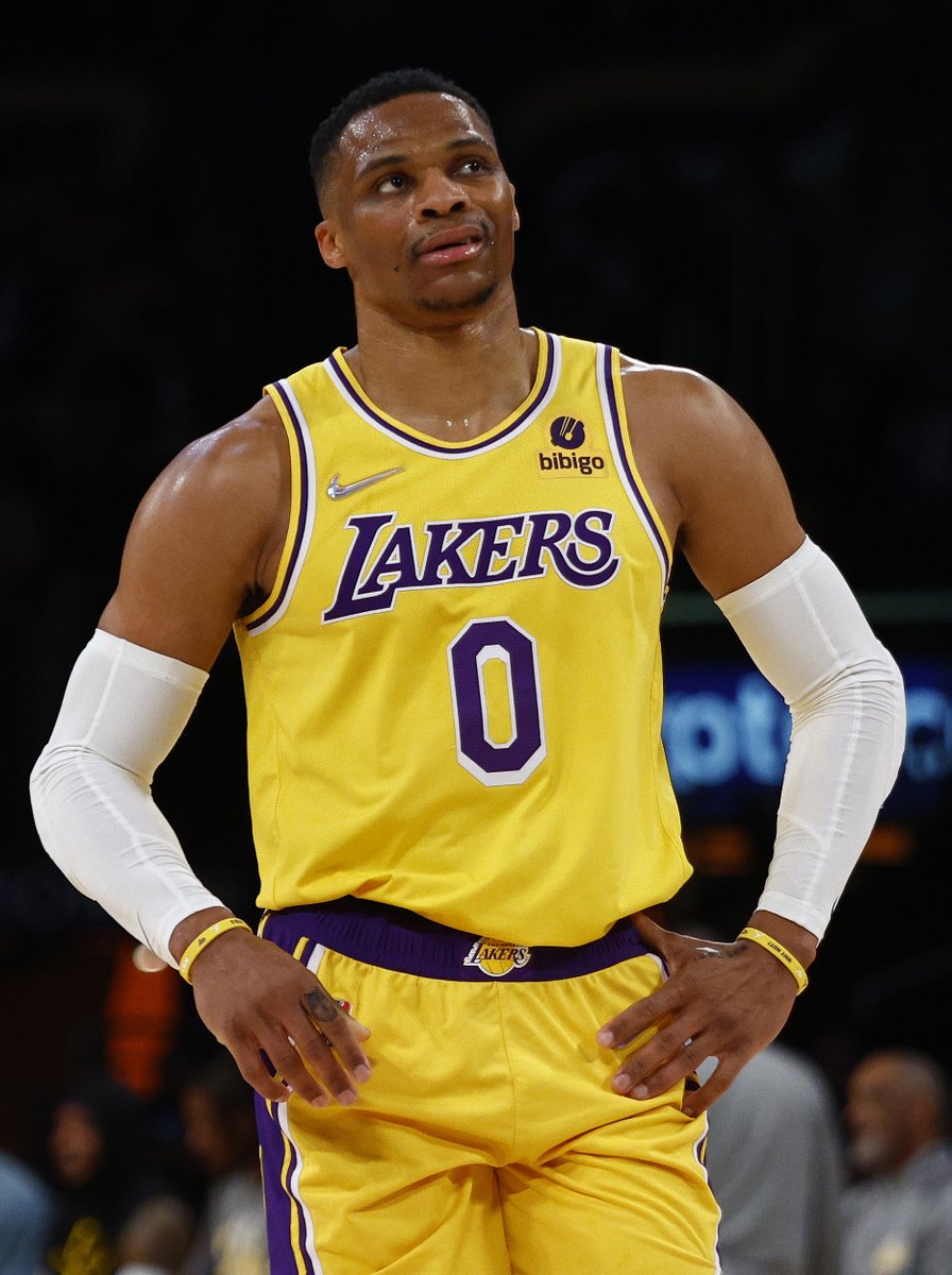 BleacherReport's tweet photo. Pat Beverley’s arrival makes it more likely Russell Westbrook will not play with the Lakers this year, per @jovanbuha

L.A. may trade him or send him home the way the Rockets did with John Wall last season https://t.co/i8hrhiHnPJ