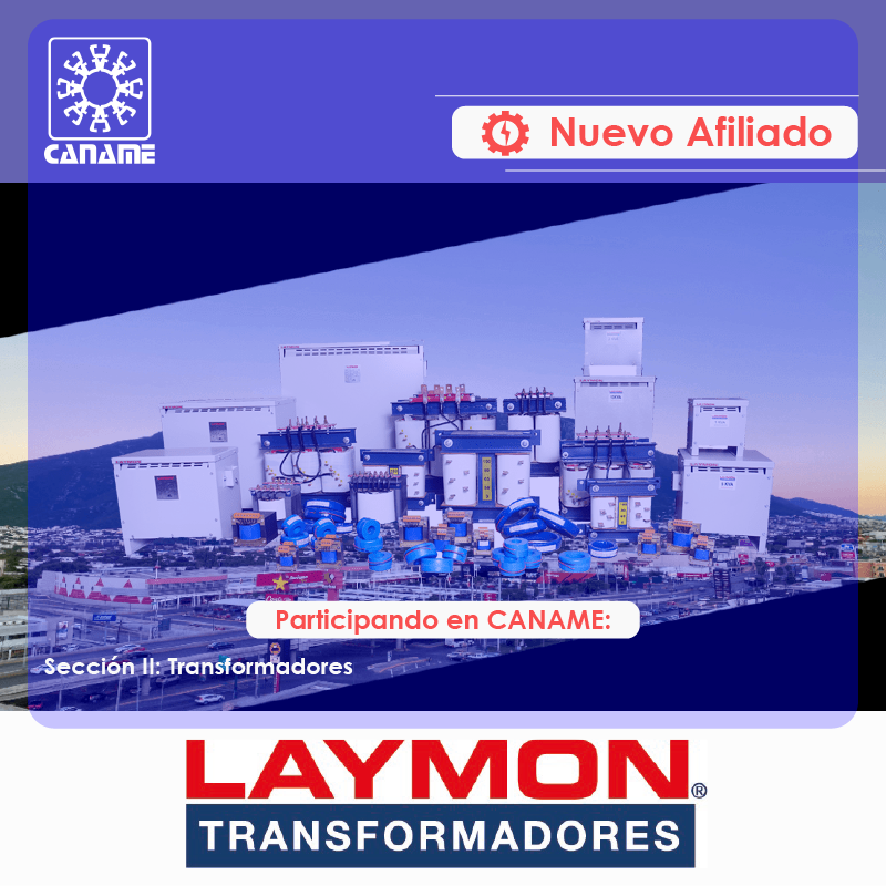 canamemx's tweet photo. Damos la Bienvenida a #LAYMON ELÉCTRICA S.A. DE C.V. Empresa dedicada a la fabricación de transformadores con los mejores insumos y comprometidos con la mejora continua en un excelente tiempo de entrega
Conoce más: https://t.co/mS4F1HRcjR
#CANAME #SectorEléctrico https://t.co/dJJkvnR9rn