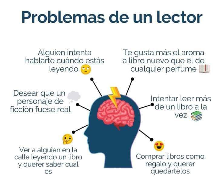 ↪️ ¿Tienes algunos de estos "problemas" como lector o lectora?