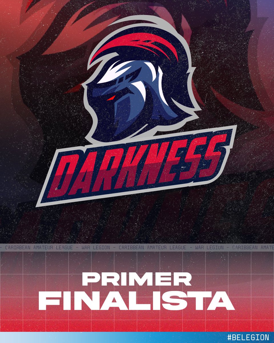 WarLegionEsport's tweet photo. Ellos son DARKNESS 🛡
Primeros finalistas de la #CALeague y que darán todo para llevarse este primer torneo.
Este domingo desde las 19:00🇵🇷 los esperamos para vivir la GRAN FINAL.
#BeLegion⚔ https://t.co/5d3LzdMVYD