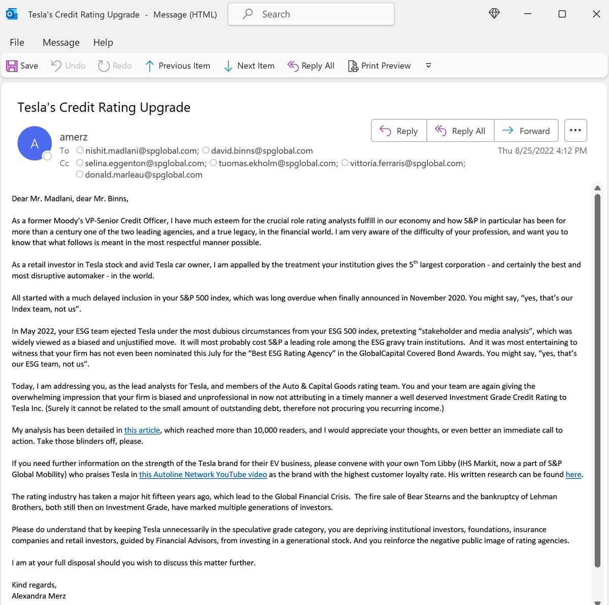 TeslaBoomerMama's tweet photo. It has been sent. 
Nitish and Tuomas are on vacation, got immediate "out of office" replies. https://t.co/fDhUtEhmnS