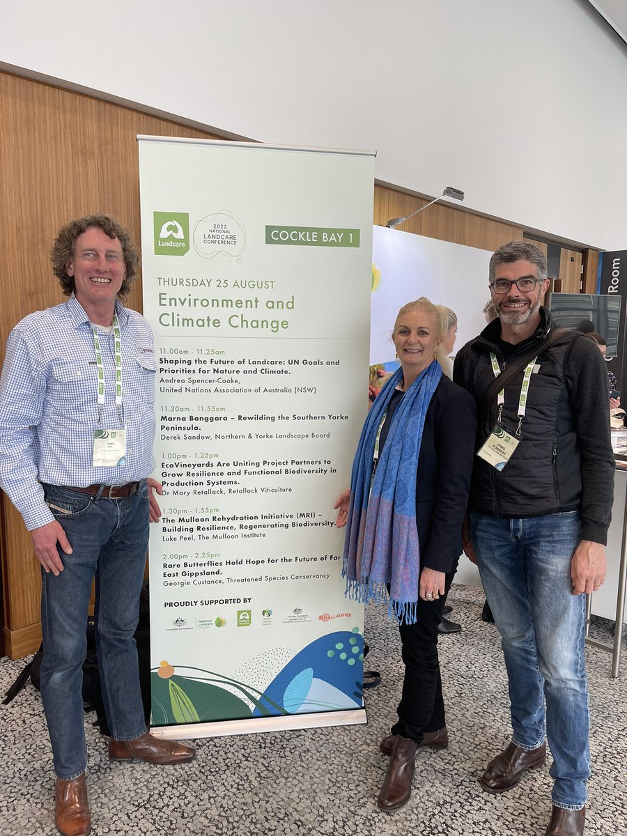 Jono_Regen's tweet photo. Thanks to Landcare Australia for a great #LandcareConf22.  Congrats to Luke Peel for a fantastic presentation on the work of Mulloon. One of the final sessions my favourite - much to be learned from First Nations land managers and how we can apply their governance principles https://t.co/p8O6RDv8oD