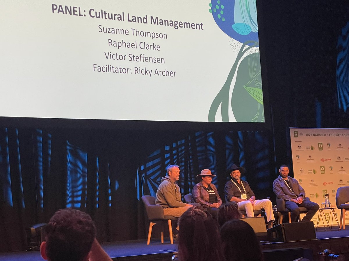 Jono_Regen's tweet photo. Thanks to Landcare Australia for a great #LandcareConf22.  Congrats to Luke Peel for a fantastic presentation on the work of Mulloon. One of the final sessions my favourite - much to be learned from First Nations land managers and how we can apply their governance principles https://t.co/p8O6RDv8oD