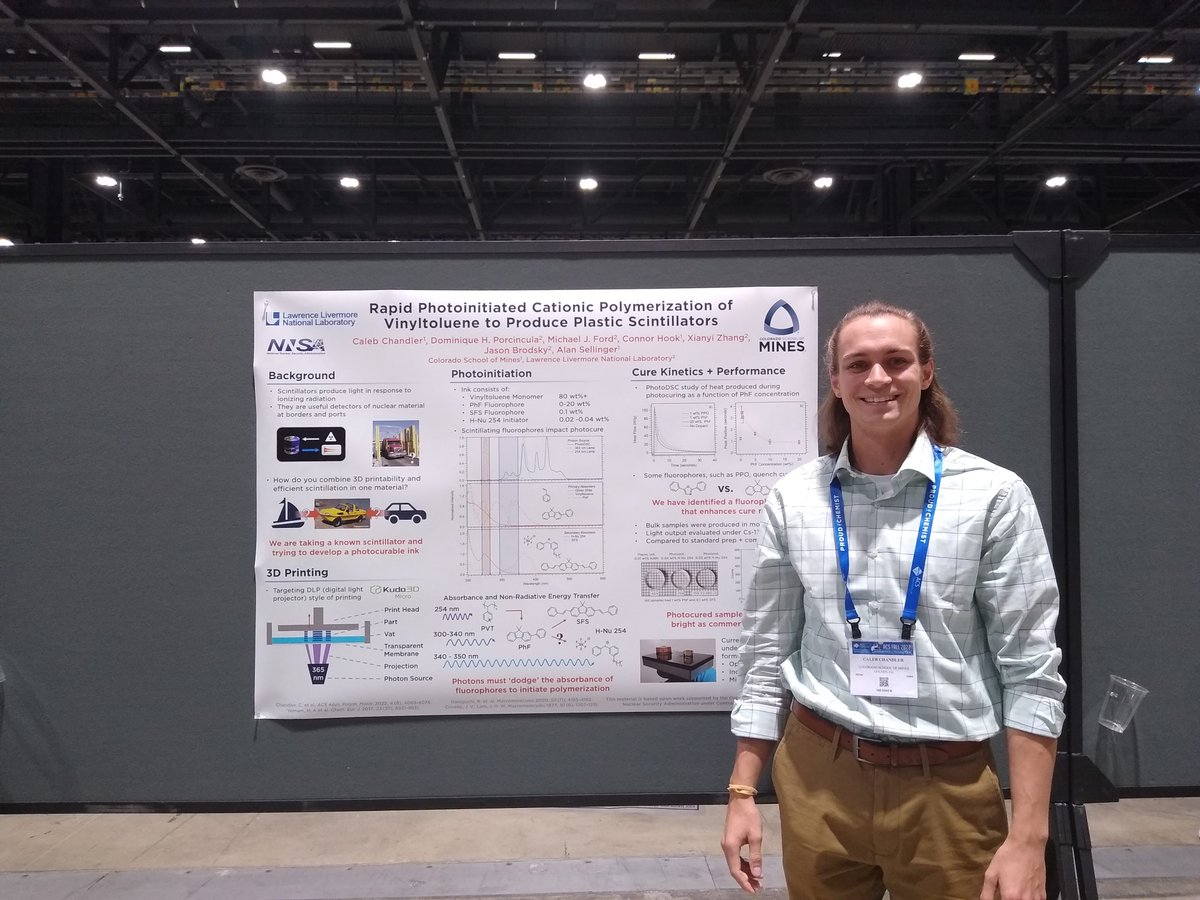 Sellinger_Group's tweet photo. The whole Sellinger group took part in #ACSChicago this past week. Thanks @mines_gsg for a travel grant that got us there! What a blast! @MinesChemistry https://t.co/fvu3oNlvq8