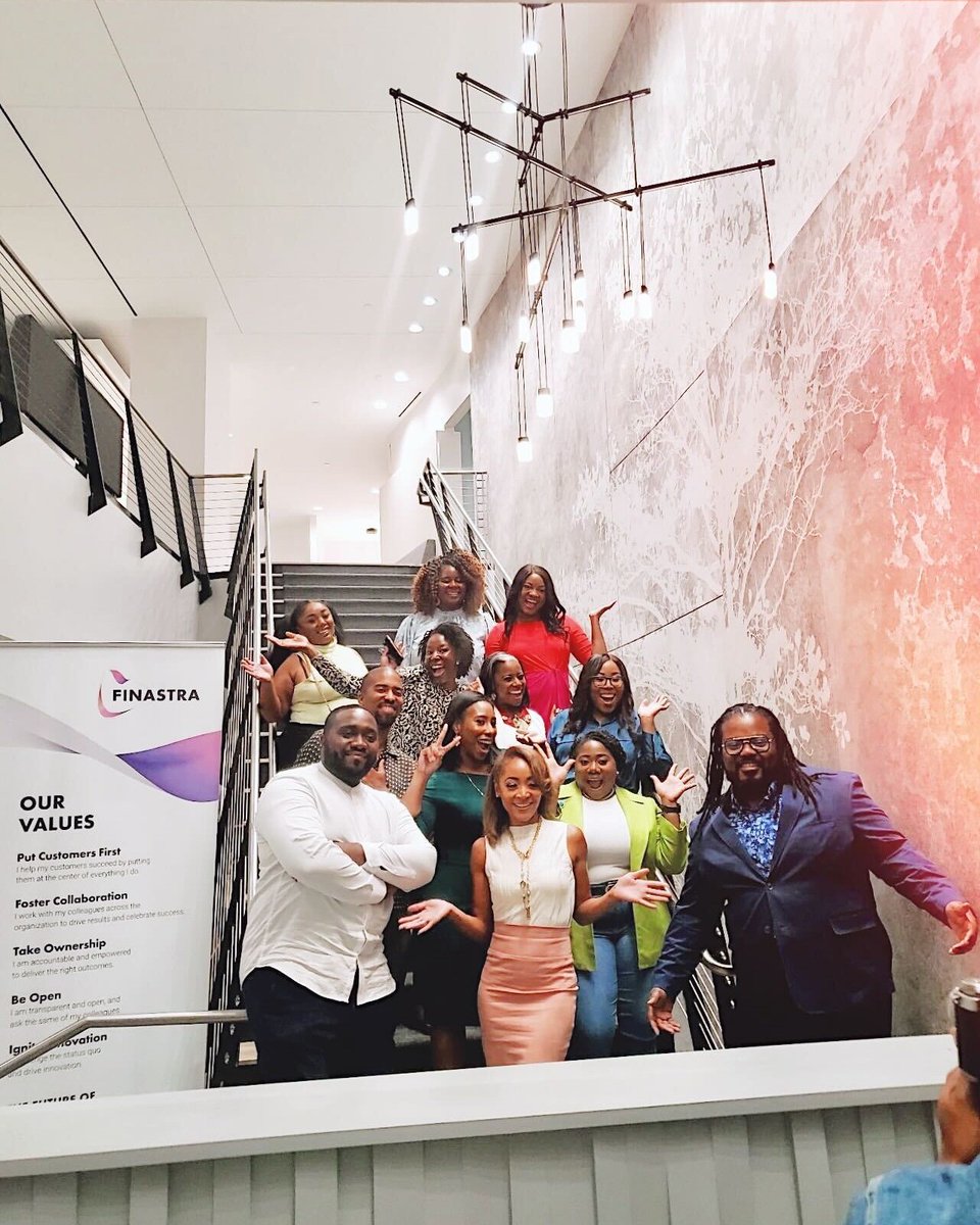 buildwithbia's tweet photo. #TBT to our in-person team meeting earlier this month in Atlanta. Our talented team works remotely throughout the country, so our time together is extra special. 

#Blackinnovation #Atlanta https://t.co/5vCyqf4THb