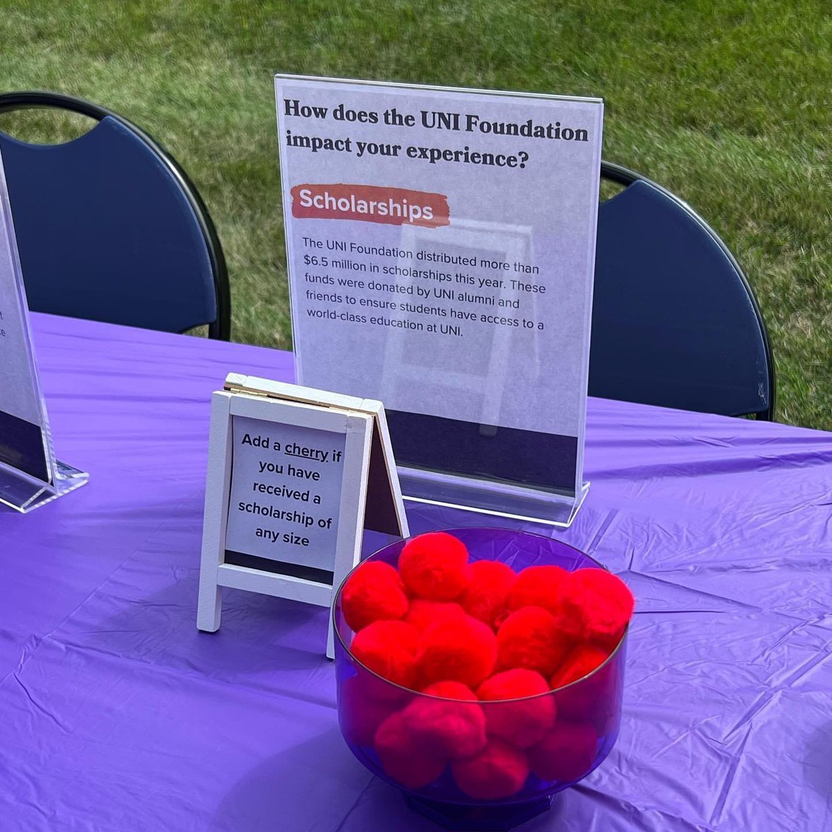 derickstoulil's tweet photo. Such a fun afternoon at our inaugural “Get the Scoop on Philanthropy” event educating @northerniowa students about philanthropy on campus!

Great job @CrimCraw and @CatsUNI! 

#1UNI😺

📸 @CatsUNI https://t.co/MMosWkPETb