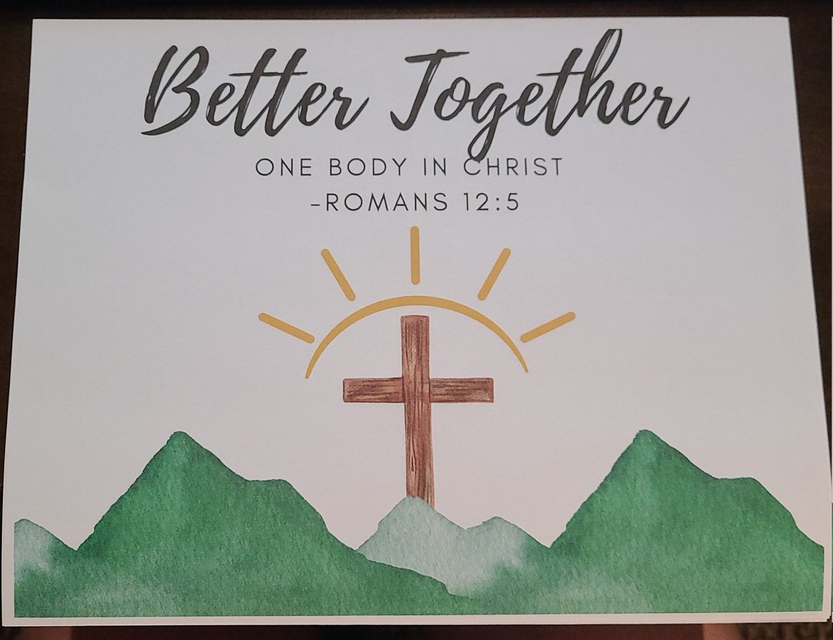 So in love with this addition for my prayer corner with our divisions theme! Can't wait to frame it and set it up! Here's to a great year and we truly are #bettertogether <a href="/EICSCatholic/">Elk Island Catholic Schools</a> <a href="/MCS_EICS/">Madonna Catholic School</a>