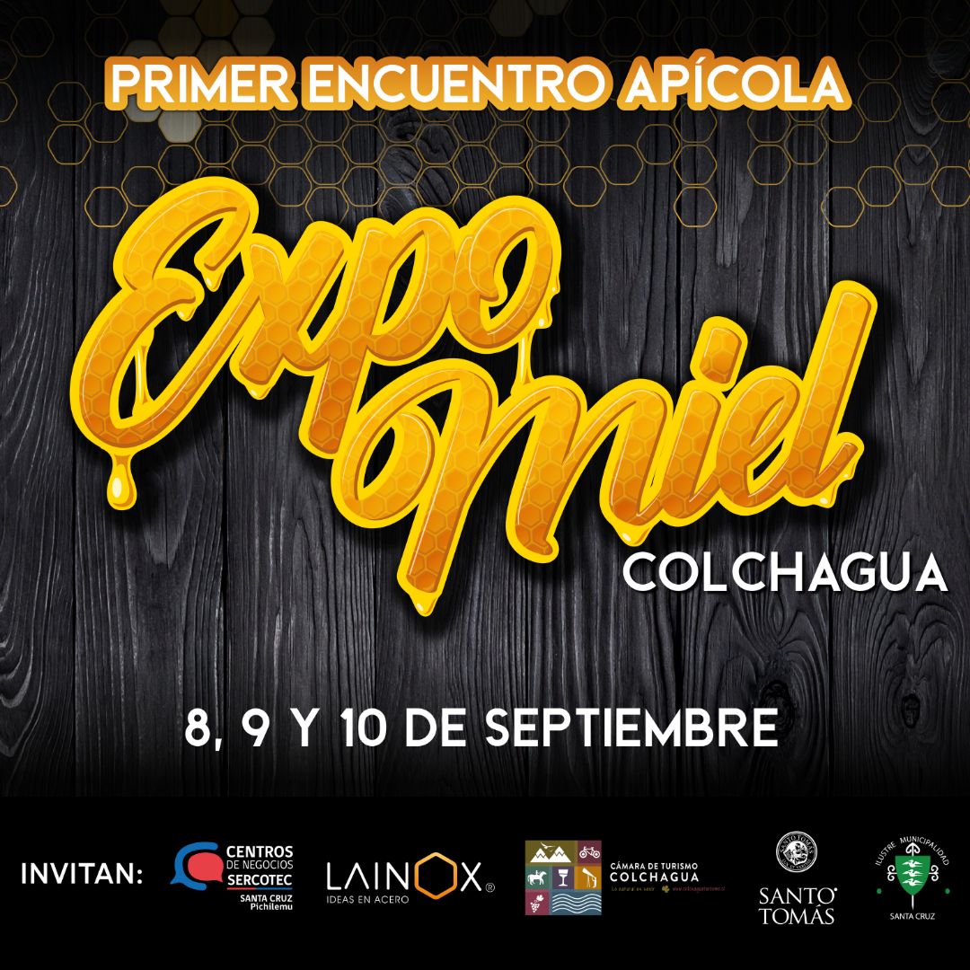 PRONTO...
#expomiel #colchagua #25agosto