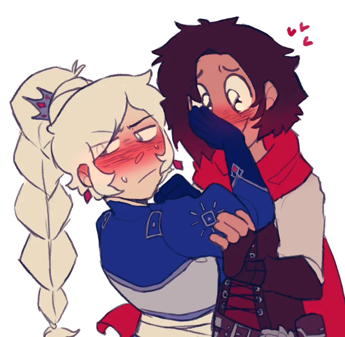 what have i done #whiterose #RWBY #RubyRose #WeissSchnee #RWBYfanart 