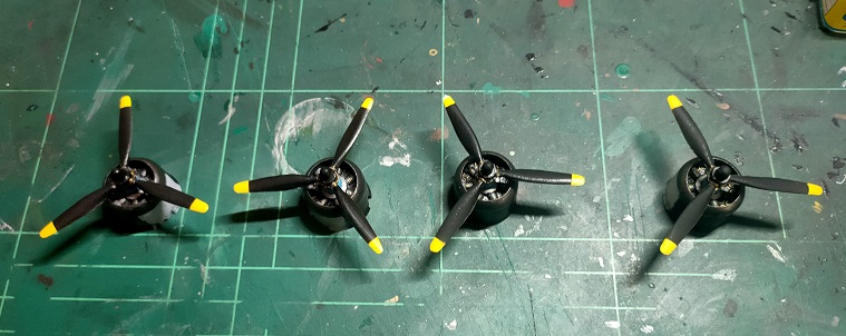 WartsNAllModels's tweet photo. Going live on https://t.co/cqPPEWXFpY in 30 minutes (9.30am ACST, 7pm CDT, ECT) putting #decals on the #spitfire, #engines on the #halifax, and #vents in the #lancaster #enginebays, and putting my #newglue to use. Pop past and chat! #scalemodels #ww2 #aircraft #airfixmodels https://t.co/IErLal9U3h