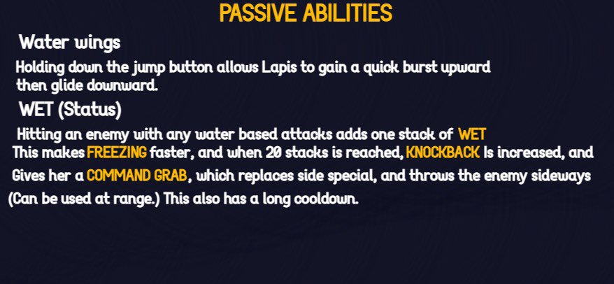 HYDROTURTLE3's tweet photo. A sneak peek at my Lapis concept!!!
Here’s the passive 
#MultiVersus #Lapislazuli #LapisforMultiversus #Lapislazuliformultiversus https://t.co/txXnds2n1Y